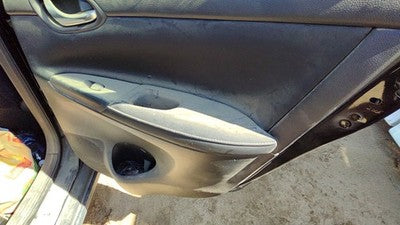 15-19 Sentra Passenger Right Rear Door Trim Panel With Switches Back Charcoal G
