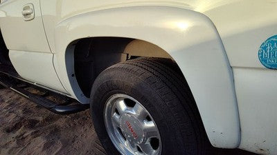 2001 Chevy Suburban Driver Left Rear Wheel Flare Moulding Back 50U Summit White