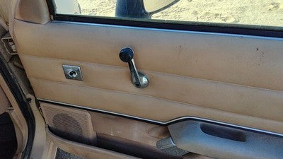 1984 Ford Tempo Passenger Right Front Door Trim Panel Manual Windows Tan