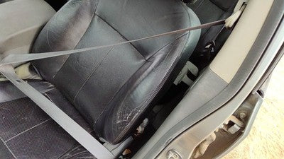 07-09 Sentra Driver Left Front Seat Belt Retractor Shoulder Charcoal W 2.0L