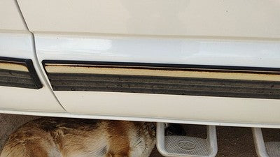 99-02 Silverado 2500 Hd Passenger Right Front Moulding From Door Trim Strip