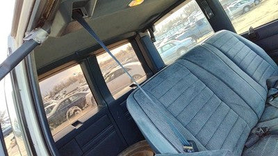 1993 Gmc Safari Passenger Right Rear Seat Belt Retractor Oem Shoulder Blue