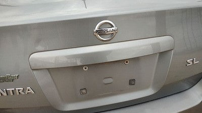 2008 Nissan Sentra License Plate Trim Surround Panel Oem Tail Trunk Finish
