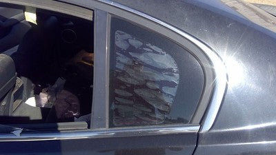 2008-2009 Pontiac G8 Driver Left Rear Vent Window Back Door Glass With Frame Oem