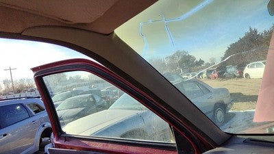 1996 Nissan Hardbody Driver Left A Pillar Trim Windshield Post Panel Oem Gray
