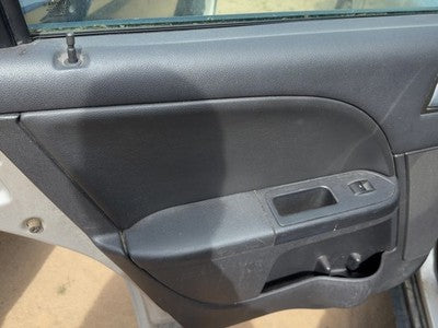 05-07 Fivehundred Driver Left Rear Door Trim Panel With Switches Back Black Hw