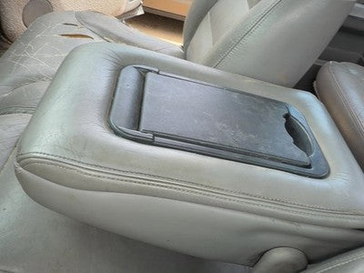 1997 Chevy Silverado 1500 Center Console Jump Seat Assembly Oem Gray