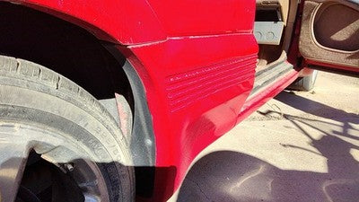 1993 Grand Prix Passenger Right Rear Moulding On Quarter Panel Oem 2 Door Red