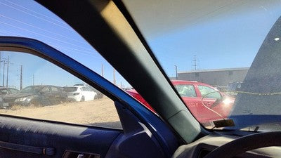 1989 Olds Cutlass Cierra Driver Left A Pillar Trim Windshield Post Panel Blue