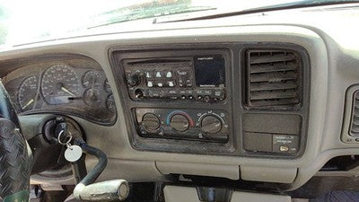 99 Silverado 1500 Trim Bezel Around Speedometer Oem Dash Surround Panel Gray 92D