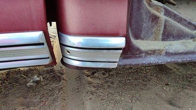 1979 Ford F150 Passenger Right Rear Moulding On Lower Cab Panel Oem