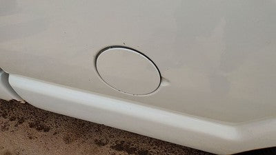 96-03 S10 Pickup Fuel Tank Door With Hinge Gas Lid Oem Filler White 50U 15023050