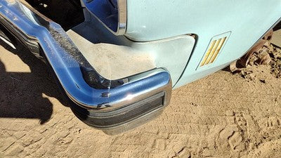 74-75 Cutlass Supreme Driver Left Front Fender Filler Moulding Trim Strip Blue