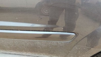 05-09 Equinox Driver Left Rear Moulding From Door Back Trim Granite Gray 44U
