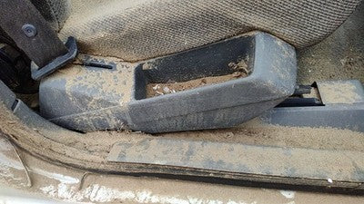 1991 Volvo 740 Passenger Right Side Seat Trim Panel Oem Gray