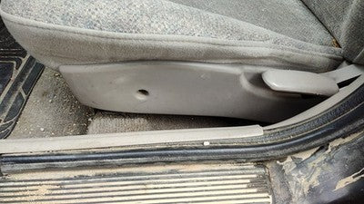 Saturn Sl1 Driver Left Side Seat Trim Panel Oem Gray