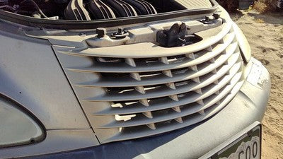 2001-2005 Chrysler Pt Cruiser Front Grille Assembly Oem Pkj Light Almond
