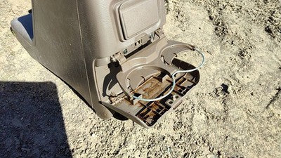 1999 2000 2001 Honda Passport Center Console Assembly Oem Bge Beige