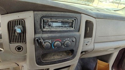 04-05 Dodge Ram 2500 Trim Bezel Around Radio Surround Dash Panel Oem Taupe L5