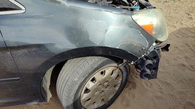 2005-2010 Honda Odyssey Passenger Right Front Fender Oem Gray 7711799