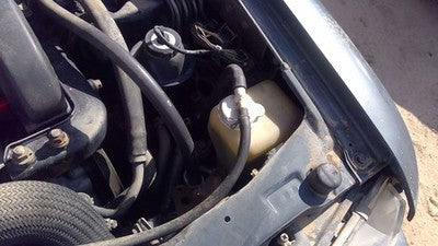 1991 Galant Vr-4 Coolant Reservoir Radiator Overflow Tank Bottle Dohc 2.0L Turbo