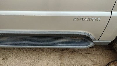 03 Lincoln Aviator Passenger Right Front Moulding From Door Trim Strip Silver Jp