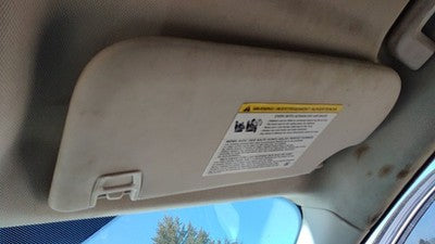 2013-2018 Ford Focus Ford Focus Passenger Right Sun Visor Oem Black Ew