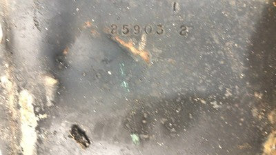 2004 Buick Rainier Transmission Crossmember Brace Bracket Oem 5.3L At 4X4