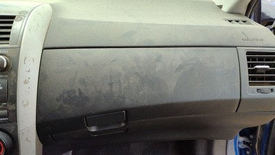 2009 10 Toyota Corolla Upper Glove Box Assembly Door With Latch Charcoal 17