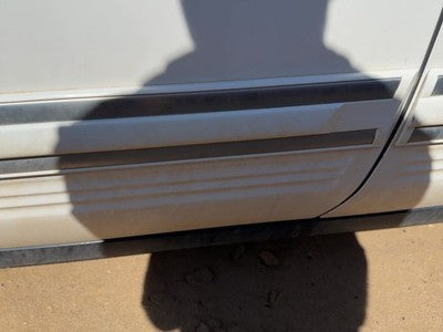 94 Town Car Passenger Right Rear Moulding From Door Oem Back Trim Strip White Wt