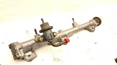 86-91 Acura Integra Complete Fuel Rail With Injectors Set Loaded D16a1 Black Top
