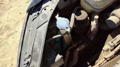 2006-2010 Hyundai Sonata Windshield Washer Fluid Reservoir With Pump Wiper Tank