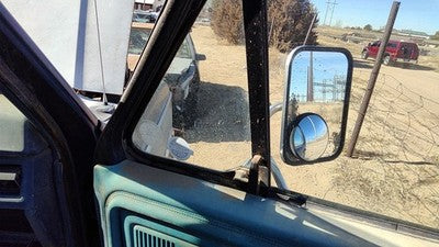 80-91 Ford F150 Passenger Right Front Vent Window Small Door Glass With Frame