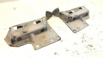 1978 Ford F250 Square Headlight Bracket Set Pair Grille Support Oem