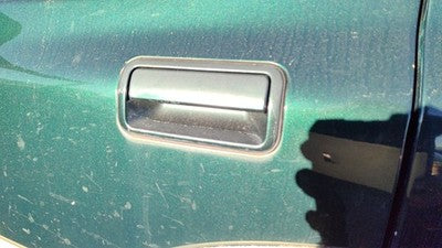 00-02 Passport Driver Left Rear Outside Door Handle Oem Back Hgm Huntsman Green