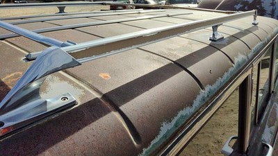 84 Jeep Grand Wagoneer Complete Luggage Rack Assembly Roof Rails With Cross Bars