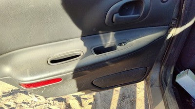 02-03 Dodge Intrepid Driver Left Rear Door Trim Panel With Switches Back Black