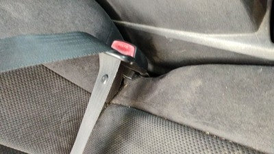 07-10 Nissan Altima Passenger Right Front Seat Belt Buckle Receiver Charcoal G