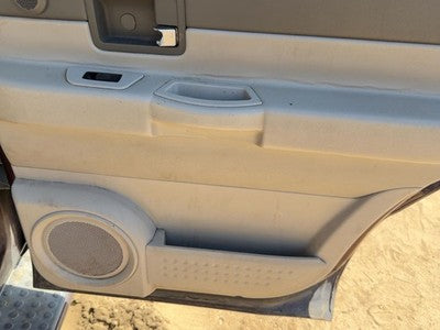 04-05 Durango Passenger Right Rear Door Trim Panel With Switches Back Gray Hjj1