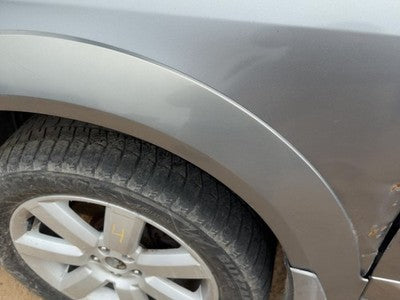 05-09 Legacy Outback Driver Left Front Wheel Flare Moulding Fender Silver Slq