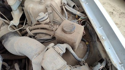 1985-1992 Volvo 740 Power Steering Fluid Remote Reservoir Tank Oem B230f