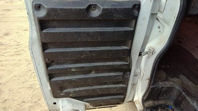03-14 Express Van Passenger Right Rear Inside Door Trim Panel With Switches Back