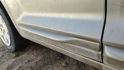 02-05 Pt Cruiser Passenger Right Rear Moulding From Door Back Trim Light Almond