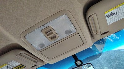 09-12 Toyota Rav-4 Center Overhead Console Dome Light Map Lamp Cubby Sand Beige