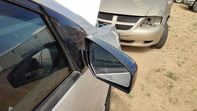 2007-12 Nissan Sentra Sr Passenger Right Side Mirror Door Mounted Oem Silver K23