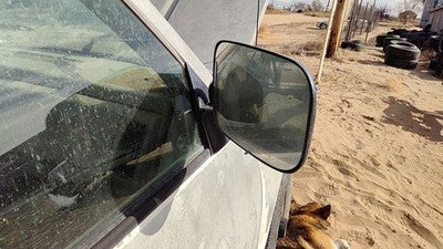 88-99 Chevy Silverado 1500 Passenger Right Manual Side Mirror Door Mounted White