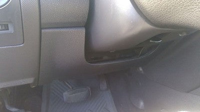 06-10 Mercury Mountaineer Lower Dash Under Column Knee Bolster Trim Panel Black