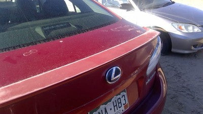 2010-2012 Lexus Hs250h Hybrid Rear Spoiler Back Wing Oem Red 3R1 7609175020C0