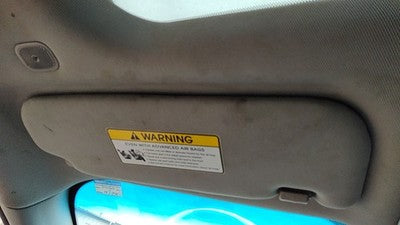 2011-2016 Kia Optima Sx Driver Left Sun Visor Oem Black Va 852012T540up