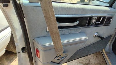 1990 Olds 88 Driver Left Front Door Trim Panel Gray